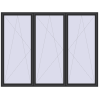 Pricing Tilt-and-Turn 3000x2300 mm REHAU OPTIMUM EURO-DESIGN 70 ANTHRACITE_GREY_GLATT two-sided