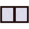 Ustalenie cen Okna skrzydłowe 1650x1010 mm REHAU ENERGY-SAVING SYNEGO MD CHOCOLATE_BROWN zewnętrzny