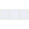 Pricing Tilt-and-Turn 3250x1200 mm REHAU ENERGY-SAVING SYNEGO MD RAL 9016 Traffic white two-sided