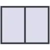 Pricing Tilt-and-Turn 1530x1150 mm EPSILON OPTIMA ANTHRACITE_GREY_STRUKTURAL two-sided