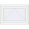 Pricing Tilt-and-Turn 850x550 mm REHAU OPTIMUM EURO-DESIGN 70 RAL 9016 Traffic white two-sided