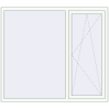 Pricing Tilt-and-Turn 1700x1500 mm REHAU ENERGY-SAVING SYNEGO MD RAL 9016 Traffic white two-sided