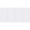 Ustalenie cen Okna skrzydłowe 4700x2300 mm REHAU ENERGY-SAVING SYNEGO MD RAL 9016 Traffic white dwustronny