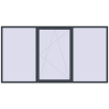 Pricing Tilt-and-Turn 3200x1700 mm KORSA ENERGY-SAVING REHAU SYNEGO MD