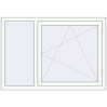 Pricing Tilt-and-Turn 1360x940 mm KORSA ENERGY-SAVING REHAU SYNEGO MD