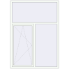 Pricing Tilt-and-Turn 1500x2100 mm REHAU OPTIMUM EURO-DESIGN 70 RAL 9016 Traffic white two-sided