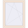 Pricing Tilt-and-Turn 1000x1250 mm REHAU OPTIMUM EURO-DESIGN 70 CREAME_WHITE_50L-2 two-sided