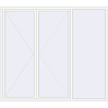 Ustalenie cen Okna skrzydłowe 2700x2400 mm REHAU OPTIMUM EURO-DESIGN 70 RAL 9016 Traffic white dwustronny