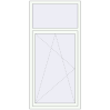 Pricing Tilt-and-Turn 900x1900 mm REHAU OPTIMUM EURO-DESIGN 70 RAL 9016 Traffic white two-sided