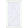 Pricing Tilt-and-Turn 800x1350 mm REHAU OPTIMUM EURO-DESIGN 70 RAL 9016 Traffic white two-sided