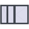 Pricing Tilt-and-Turn 1980x1350 mm KORSA ENERGY-SAVING REHAU SYNEGO MD