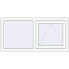 Pricing Tilt-and-Turn 1226x600 mm KORSA BRILLANT DESIGN