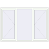 Pricing Tilt-and-Turn 2080x1450 mm REHAU BRILLANT DESIGN RAL 9016 Traffic white two-sided