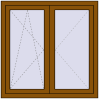 Pricing Tilt-and-Turn 1100x1100 mm KORSA OPTIMUM REHAU EURO 70