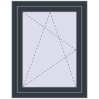 Pricing Tilt-and-Turn 700x900 mm REHAU ENERGY-SAVING SYNEGO MD ANTHRACITE_GREY_STRUKTURAL two-sided
