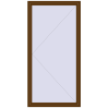 Pricing Tilt-and-Turn 1200x2400 mm REHAU ENERGY-SAVING SYNEGO MD WALNUT external