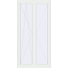 Pricing Tilt-and-Turn 1200x2400 mm REHAU BRILLANT DESIGN RAL 9016 Traffic white two-sided