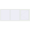 Pricing Tilt-and-Turn 3000x1200 mm REHAU OPTIMUM EURO-DESIGN 70 RAL 9016 Traffic white two-sided