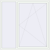Pricing Tilt-and-Turn 1800x1800 mm REHAU OPTIMUM EURO-DESIGN 70 RAL 9016 Traffic white two-sided