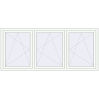 Pricing Tilt-and-Turn 2300x1000 mm REHAU OPTIMUM EURO-DESIGN 70 RAL 9016 Traffic white two-sided