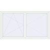 Pricing Tilt-and-Turn 2340x1320 mm REHAU ENERGY-SAVING SYNEGO MD RAL 9016 Traffic white two-sided