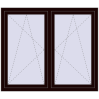 Ustalenie cen Okna skrzydłowe 1545x1265 mm REHAU ENERGY-SAVING SYNEGO MD CHOCOLATE_BROWN zewnętrzny