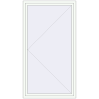 Pricing Tilt-and-Turn 1200x2200 mm REHAU ENERGY-SAVING SYNEGO MD RAL 9016 Traffic white two-sided