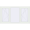 Pricing Tilt-and-Turn 1760x1000 mm REHAU ENERGY-SAVING SYNEGO MD RAL 9016 Traffic white two-sided