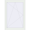 Pricing Tilt-and-Turn 1070x1550 mm REHAU OPTIMUM EURO-DESIGN 70 RAL 9016 Traffic white two-sided