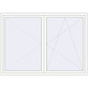 Pricing Tilt-and-Turn 2100x1500 mm REHAU OPTIMUM EURO-DESIGN 70 RAL 9016 Traffic white two-sided