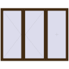 Ustalenie cen Okna rozwierne 2700x2100 mm REHAU ENERGY-SAVING SYNEGO MD DARK_OAK dwustronny