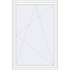 Pricing Tilt-and-Turn 1200x1800 mm REHAU ENERGY-SAVING SYNEGO MD RAL 9016 Traffic white two-sided