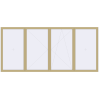 Ustalenie cen Okna skrzydłowe 5000x2300 mm ALU STANDARD 72 RAL 1000 Green beige dwustronny