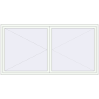 Pricing Tilt-and-Turn 2500x1300 mm REHAU ENERGY-SAVING SYNEGO MD RAL 9016 Traffic white two-sided