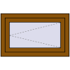 Ustalenie cen Okna skrzydłowe 800x500 mm REHAU OPTIMUM EURO-DESIGN 70 GOLDEN OAK zewnętrzny