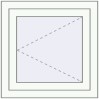 Pricing Tilt-and-Turn 600x600 mm KORSA OPTIMUM REHAU EURO 70 RAL 9016 Traffic white two-sided