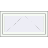 Pricing Tilt-and-Turn 1070x580 mm REHAU OPTIMUM EURO-DESIGN 70 RAL 9016 Traffic white two-sided