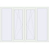 Pricing Tilt-and-Turn 2000x1450 mm REHAU OPTIMUM EURO-DESIGN 70 RAL 9016 Traffic white two-sided