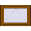 Pricing Tilt-and-Turn 860x640 mm REHAU OPTIMUM EURO-DESIGN 70 GOLDEN OAK external