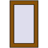 Pricing Tilt-and-Turn 400x600 mm REHAU OPTIMUM EURO-DESIGN 70 GOLDEN OAK two-sided