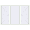 Pricing Tilt-and-Turn 2700x1800 mm REHAU OPTIMUM EURO-DESIGN 70 RAL 9016 Traffic white two-sided