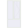 Pricing Tilt-and-Turn 1240x2470 mm REHAU RENOVATION EURO 70 RAL 9016 Traffic white two-sided