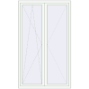 Pricing Tilt-and-Turn 1300x2150 mm REHAU OPTIMUM EURO-DESIGN 70 RAL 9016 Traffic white two-sided