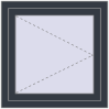 Pricing Tilt-and-Turn 750x750 mm REHAU OPTIMUM EURO-DESIGN 70 ANTHRACITE_GREY_STRUKTURAL external