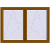 Ustalenie cen Okna skrzydłowe 1815x1310 mm REHAU ENERGY-SAVING SYNEGO MD GOLDEN OAK zewnętrzny