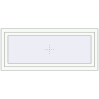 Pricing Tilt-and-Turn 1400x600 mm REHAU OPTIMUM EURO-DESIGN 70 RAL 9016 Traffic white two-sided