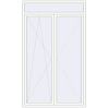 Pricing Tilt-and-Turn 1485x2485 mm REHAU ENERGY-SAVING SYNEGO MD RAL 9016 Traffic white two-sided