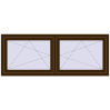 Pricing Tilt-and-Turn 1770x710 mm REHAU ENERGY-SAVING SYNEGO MD DARK_OAK two-sided