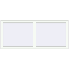 Pricing Tilt-and-Turn 1300x550 mm REHAU OPTIMUM EURO-DESIGN 70 RAL 9016 Traffic white two-sided