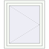 Pricing Tilt-and-Turn 800x1000 mm REHAU OPTIMUM EURO-DESIGN 70 RAL 9016 Traffic white two-sided